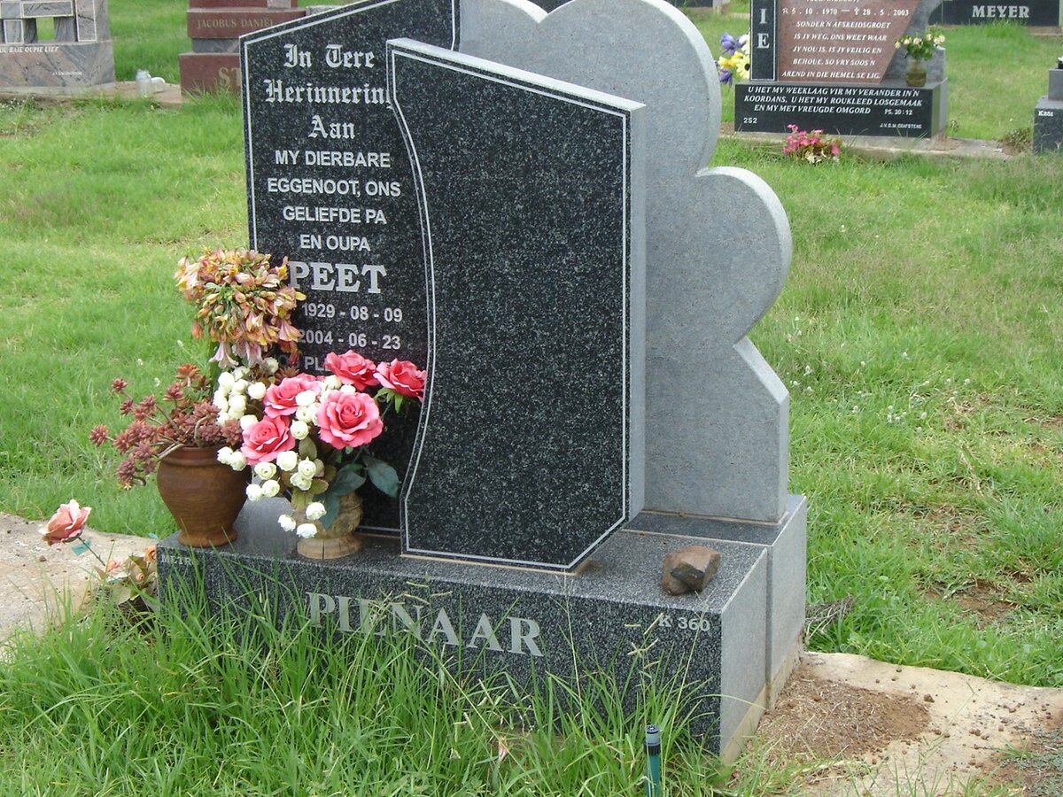 PIENAAR Peet 1929-2004