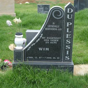 PLESSIS Wim, du 1951-2006