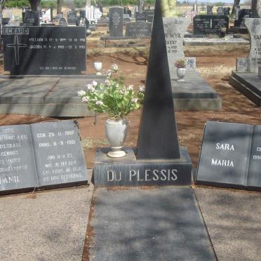 PLESSIS Janie, du 1907-1981 &amp; Sara Maria 1911-2004