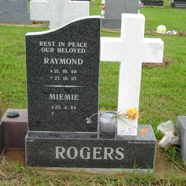 ROGERS Raymond 1940-2007 &amp; Miemie 1944-