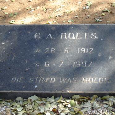 ROETS C.A. 1912-1997