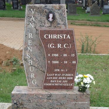 RENSBURG G.R.C., van 1980-2000