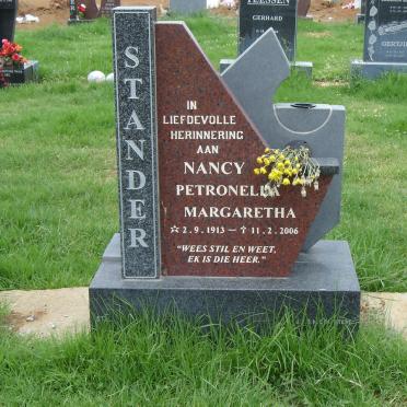 STANDER Nancy Petronella Magrietha 1913-2006