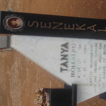 SENEKAL Tanya 1986-1989