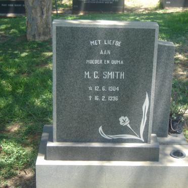 SMITH M.C. 1904-1996