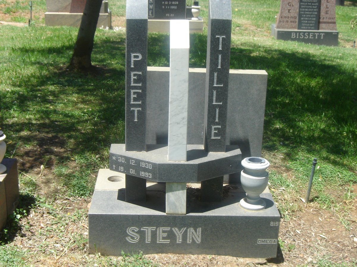 STEYN Peet 1930-1993