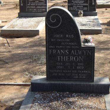 THERON Frans Alwyn 1918-1979