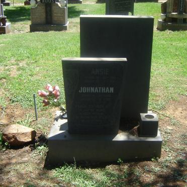 ? Johnathan 1980-1991 :: ? Ansie 1966-1991