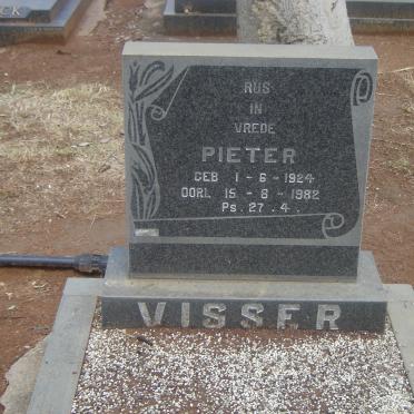 VISSER Pieter 1924-1982