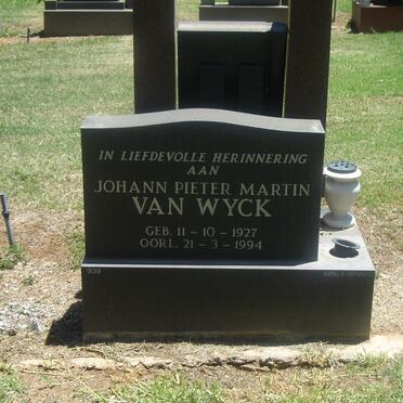 WYCK Johann Pieter Martin, van 1927-1994