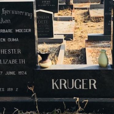 KRUGER Frederik Johannes 1923-1974 &amp; Hester Elizabeth 1924-