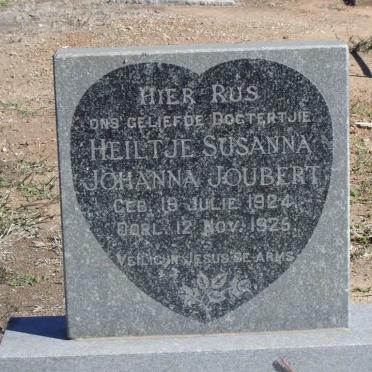 JOUBERT Heiltje Susanna Johanna 1924-1925