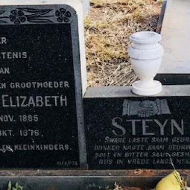 STEYN Johannes Jurgens 1884-1973 &amp; Johanna Elizabeth 1885-1976