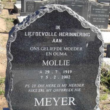 MEYER Mollie 1919-2002