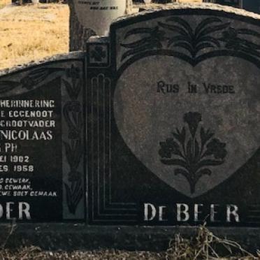 BEER Johannes Nicolaas Rudolph, de 1902-1958 &amp; Johanna Hendrina STANDER 1903-1992