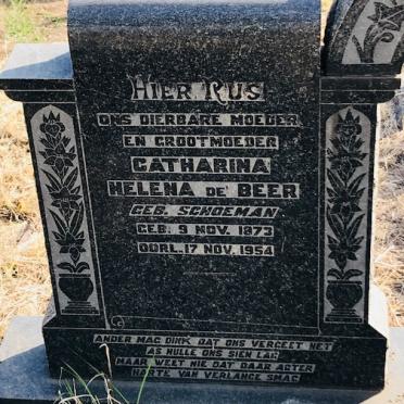 BEER Johannes Fredirik, de 1874-1947 &amp; Catharina Helena SCHOEMAN 1873-1954