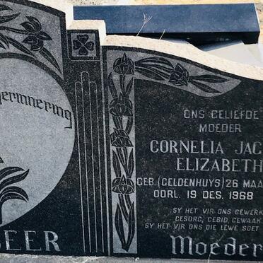 BEER Matthys Johannes, de 1887-1962 &amp; Cornelia Jacoba Elizabeth GELDENHUYS 1896-1968