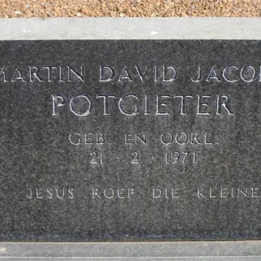 POTGIETER Martin David Jacobus 1971-1971