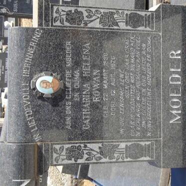 ROWAN William Archibald Brown 1896-1961&amp; Catharina Helena 1896-1976_3