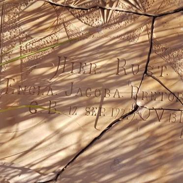 PRETORUIS Engla Jacoba 1929-1929