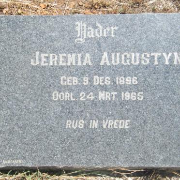 AUGUSTYN Jeremia 1896-1965