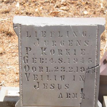 KORKIE Jurgens P. 1945-1946