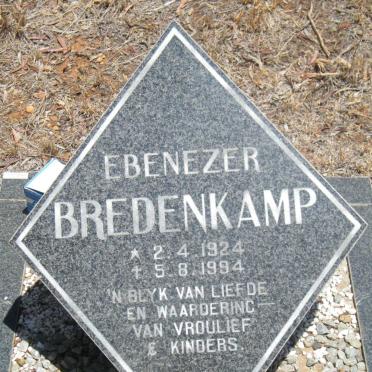 BREDENKAMP Ebenezer 1924-1994