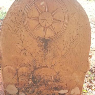 PRETORIUS Susana T. 192?-1925