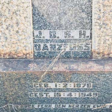 DANZFUSS J.D.S.H. 1876-1949