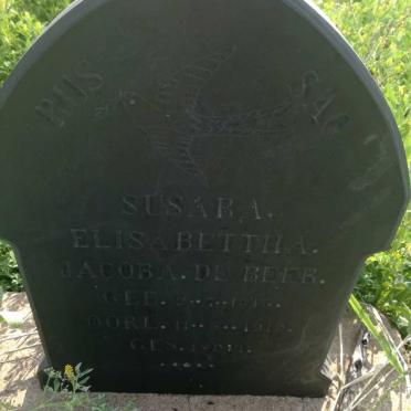 BEER Susara Elisabettha Jacoba, de 1915-1919