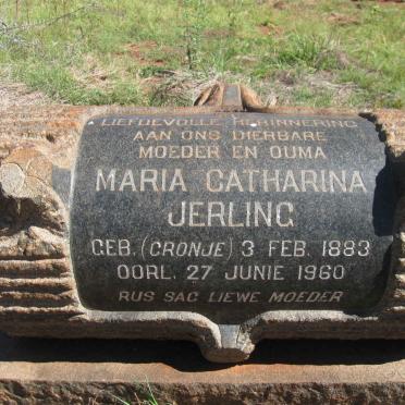 JERLING Maria Catharina nee CRONJE 1883-1960