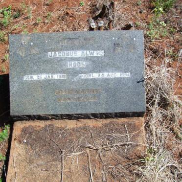 ROOS Jacobus Alwyn 1919-19??