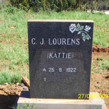 LOURENS C.J. 1922-