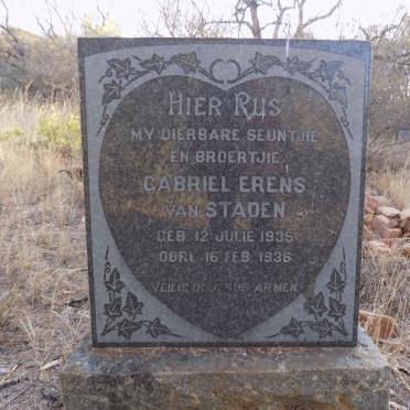 STADEN Gabriel Erens, van 1935-1936