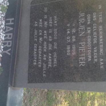 WAL Jurjen Pieter, van der 1905-1990 &amp; Elizabeth Wilhelmina JONES 1907-1989 