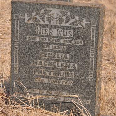 PRETORIUS Cecilia Magdelena nee VORSTER 