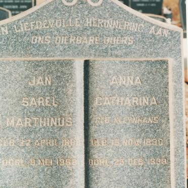 HENNING Jan Sarel Marthinus 1888-1958 &amp; Anna Catharina KLEYNHANS 1890-1938 