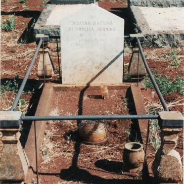 HENNING Susanna Katrina Petronella 1861-1937