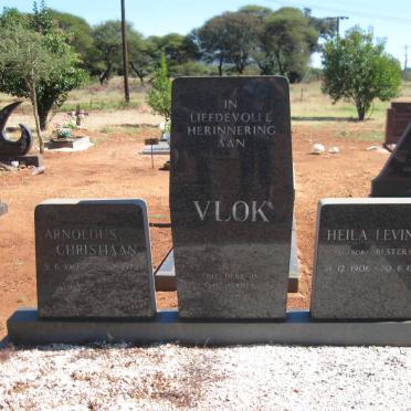 VLOK Arnoldus Christiaan 1905-1974 &amp; Heila Levina BESTER 1906-1980