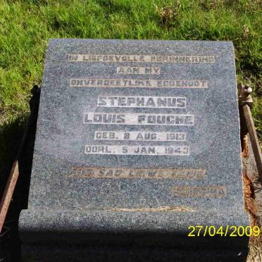 FOUCHE Stephanus Louis 1913-1943