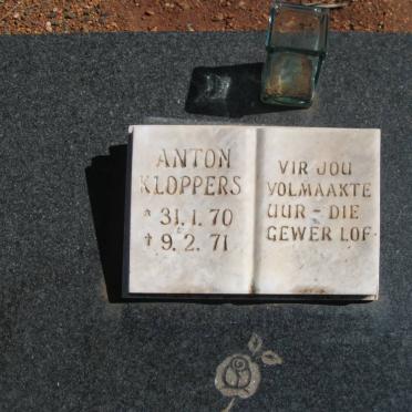 KLOPPERS Anton 1970-1971