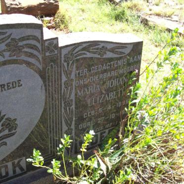 VLOK Maria Johanna Elizabeth 1896-19??