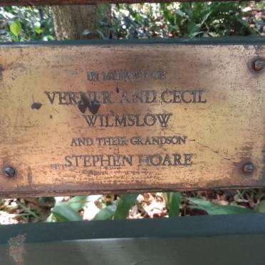 WILMSLOW Verner :: WILMSLOW Cecil :: HOARE Stephen
