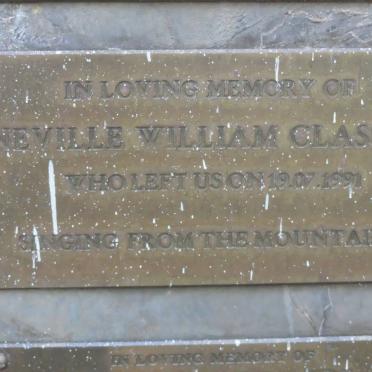 CLASSEN Neville William -1991