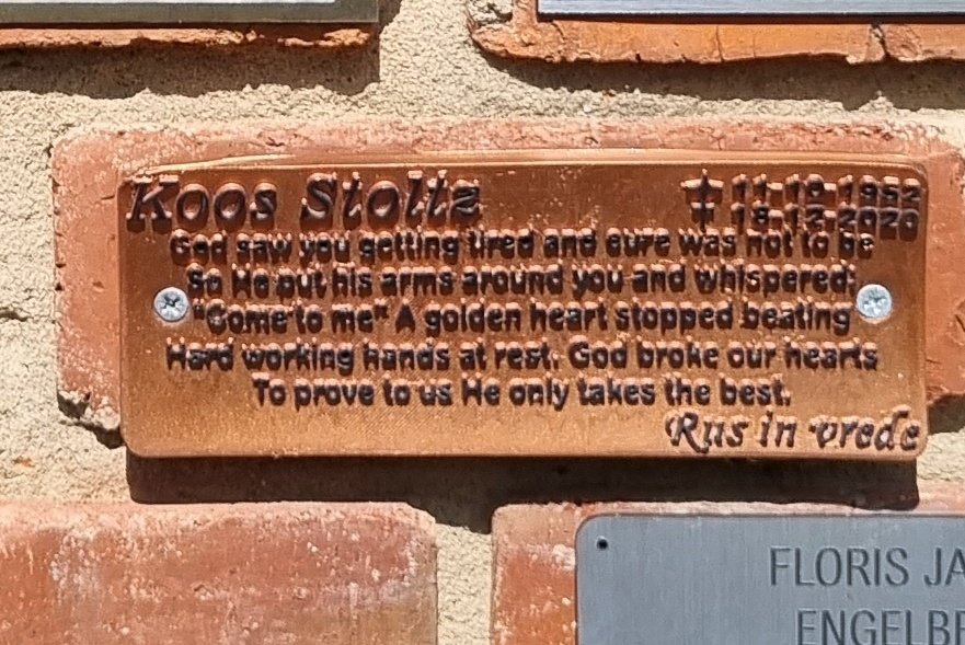 STOLTZ Koos 1952-2020