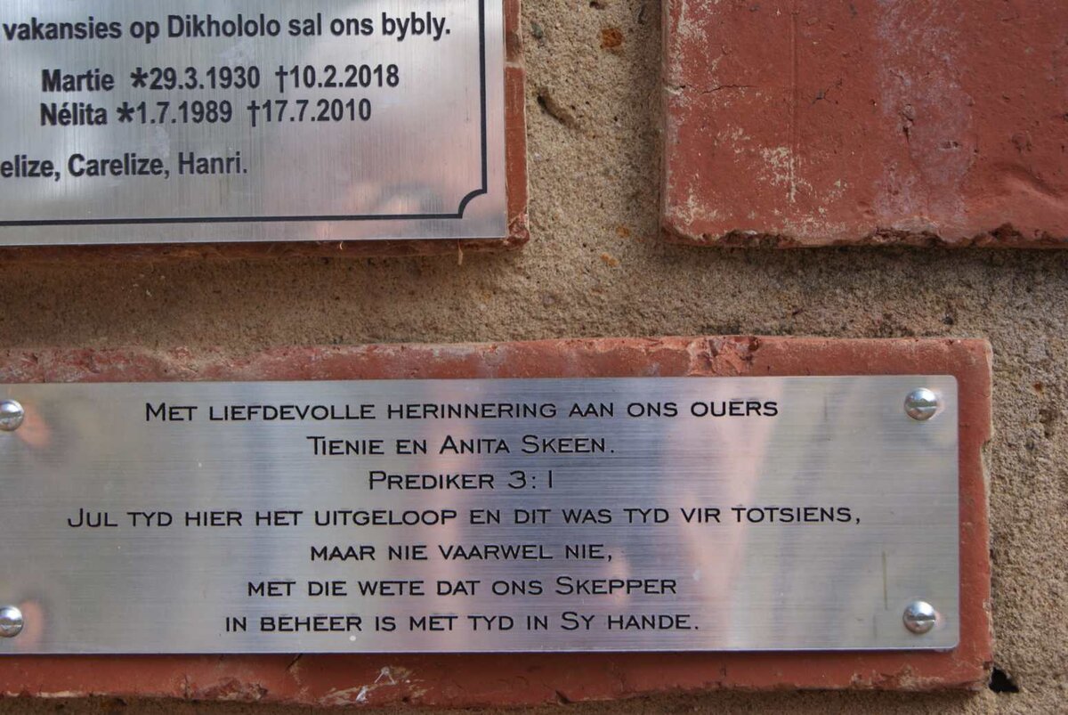 SKEEN Tienie &amp; Anita