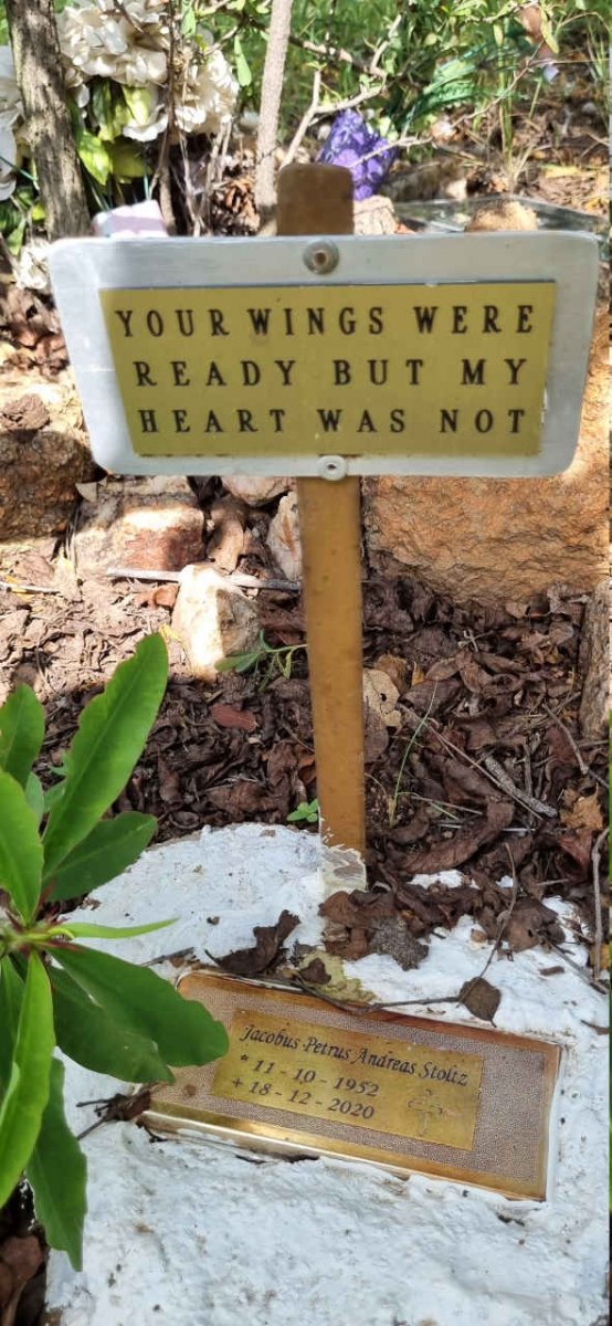 STOLTZ Petrus Andreas 1952-2020