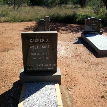 WILLEMSE Casper A. 1922-1990