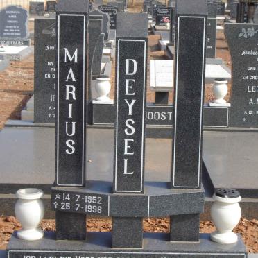 DEYSEL Marius 1952-1998