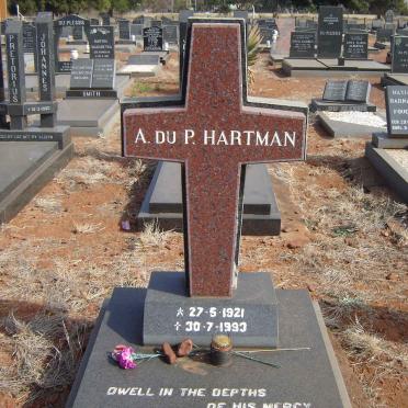 HARTMAN A. Du P.1921-1993